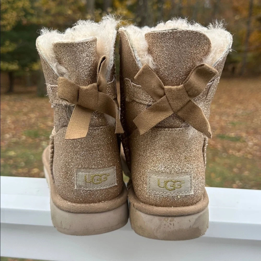 UGG Mini Bailey Bow Sparkle Boot